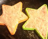 崩れない星形ハンバーグ♪作り方1写真