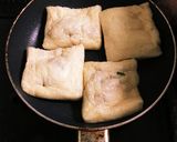 油揚げで♫ネギキノコきんちゃく作り方3写真