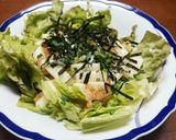 あえるだけ＊長芋となめ茸のサラダ作り方4写真