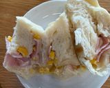 1個約70円♪ハムコーンチーズベーグル作り方10写真