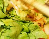 白菜と春菊の塩昆布和え作り方7写真