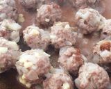 お餅チーズでもちもちミートボール トマト作り方3写真
