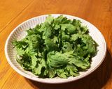 塩もみしたかぶと春菊のサラダ作り方3写真