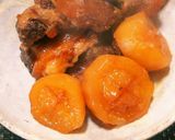 豚の軟骨と旬の大根の味噌煮作り方4写真