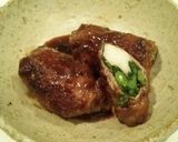 餅の甘辛牛肉巻き作り方7写真