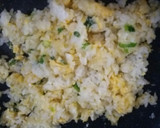 お弁当に☆冷ご飯でねぎと卵の簡単炒飯♪作り方4写真