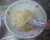 豚バラおろしうどん（温）作り方14写真