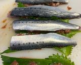 イワシの梅大葉はさみ揚げ作り方3写真