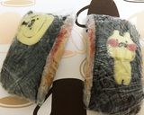おにぎらずもキャラ弁に うさまるLINE作り方4写真