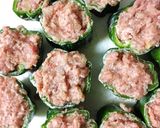 ピーマンの肉詰めトマト煮込み作り方3写真