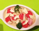 味噌ラーメンで♪3種の彩りグラタン作り方19写真