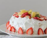 イチゴとキウイのエンゼルケーキ作り方14写真