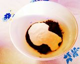 チョコソースが主役＊マフィン.サラダ＊作り方5写真