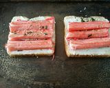 簡単！マヨふりカニトースト作り方1写真