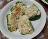 ヘルシーピーマンの豆腐詰作り方4写真