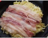 スキレットでオシャレに♪あつあつお好み焼作り方3写真
