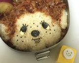 おかかご飯でモンチッチのキャラ弁作り方5写真
