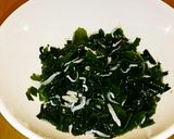 超簡単！ワカメとしらすの酢の物作り方1写真