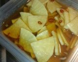 だいだい酢で大根のたまり醤油漬け作り方8写真