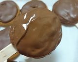 スティック付きのチョコクッキー作り方7写真