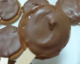スティック付きのチョコクッキー作り方8写真
