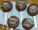 スティック付きのチョコクッキー作り方13写真