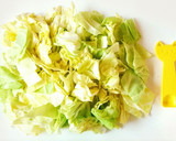 キャベツと卵のとろみ中華炒め作り方1写真