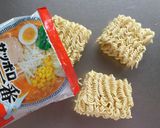 レンジで簡単☆コーンスープ味噌ラーメン。作り方1写真