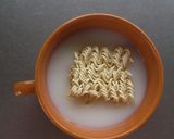 レンジで簡単☆コーンスープ味噌ラーメン。作り方2写真