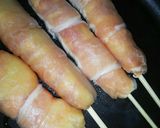 お餅大量消費＊肉巻きもちもちスティック作り方11写真