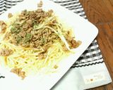ひき肉ともやしの♡スパイシーパスタ♡作り方4写真