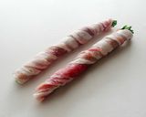 菜の花ノンメタポーク巻きの黒胡椒焼き作り方2写真