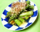 アスパラの♡簡単おかか煮びたし♡作り方4写真