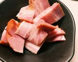 カリフラワーとベーコンのバター醤油炒め作り方2写真