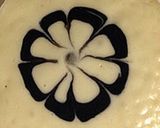 竹炭パウダーでホットケーキアート作り方6写真