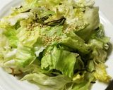 レタスと塩昆布の簡単サラダ作り方3写真
