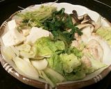 節約！鍋等の残り野菜で、鶏胸肉のちり蒸し作り方9写真