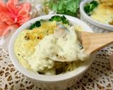 豆腐グラタン❤サッポロ一番塩ラーメン味作り方4写真