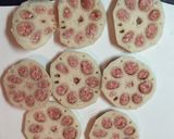 れんこんの肉詰揚げ作り方2写真