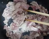 野菜たっぷり♪しめじと白菜の肉そば作り方2写真