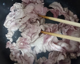 野菜たっぷり♪しめじと白菜の肉そば作り方2写真