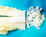 ★時短料理★ごま油香る和風白菜サラダ作り方1写真