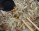 野菜たっぷり♪しめじと白菜の肉そば作り方5写真