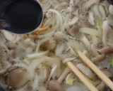 野菜たっぷり♪しめじと白菜の肉そば作り方5写真