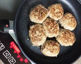 煮込みきのこハンバーグ作り方5写真
