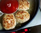 煮込みきのこハンバーグ作り方7写真