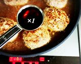 煮込みきのこハンバーグ作り方9写真