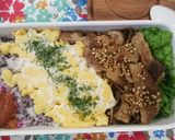 簡単❤豚丼お弁当作り方6写真