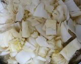 野菜たっぷり♪しめじと白菜の肉そば作り方6写真