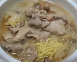 野菜たっぷり♪しめじと白菜の肉そば作り方9写真